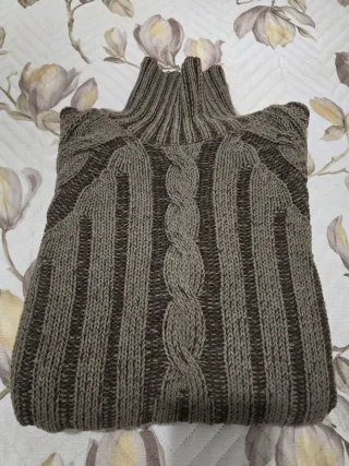 Jersey de hombre gris y marrón XL