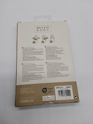Saco Meyco Baby Animal, equipo inicial para recién nacidos (saco para bebés de 0 a 3 meses, suave para dormir, transpirable y ab