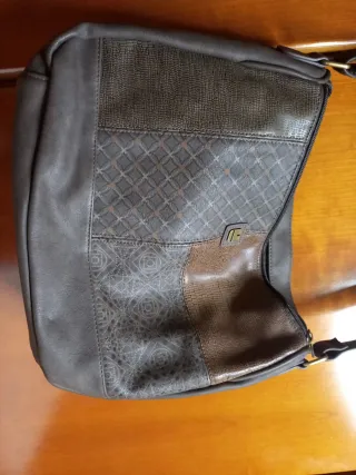 Bolso bandolera marron