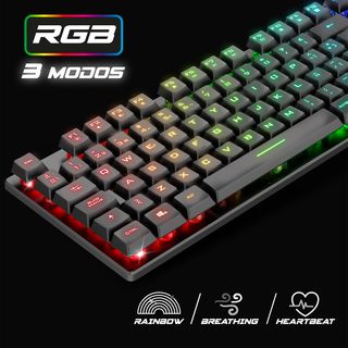 Spirit Of Gamer x Pro K1 | Teclado Gaming Semi Mec