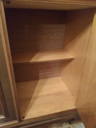 Vetrina Vintage in Legno e Vetro