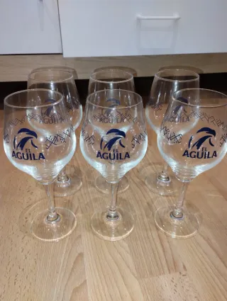 Set di 6 Bicchieri per Birra El Águila