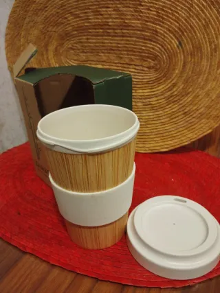 Vaso Bambú Natura Eco-Friendly Nuevo