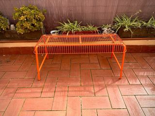 Banco Vasterön y 2 Taburetes Ikea Naranja