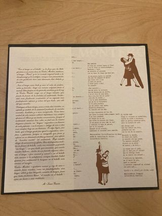 Vinilo Carlos Montero - Con el tango en el bolsill