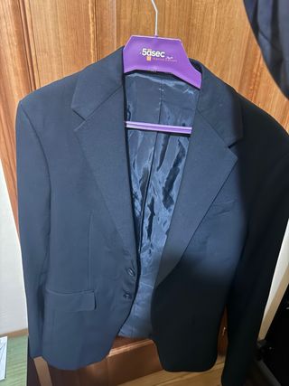 Saco de traje Zara negro