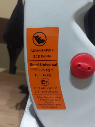 Silla coche Britax Römer Advansafix 2