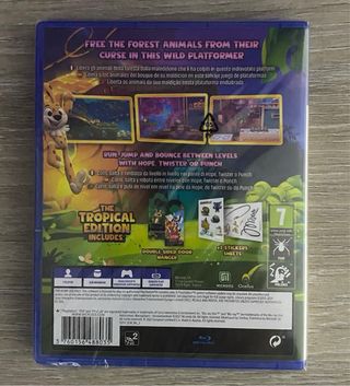 Marsupilami Hoobadventure PS4 Tropical Edition