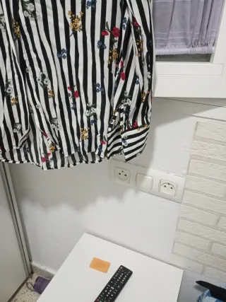 Camisa rayas y flores