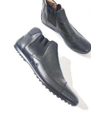 Car Shoe/ Botines Chelsea cuero negro n 42,5