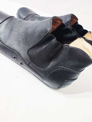 Car Shoe/ Botines Chelsea cuero negro n 42,5