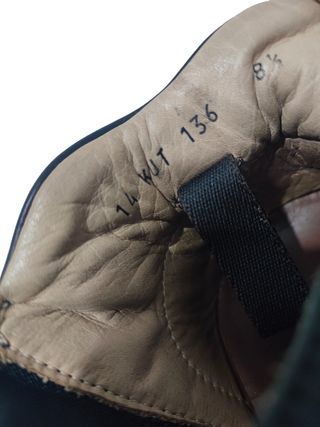 Car Shoe/ Botines Chelsea cuero negro n 42,5