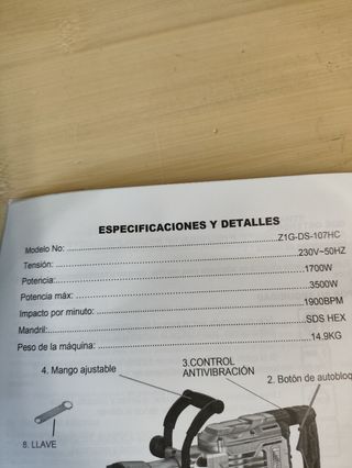 Martillo de demolición