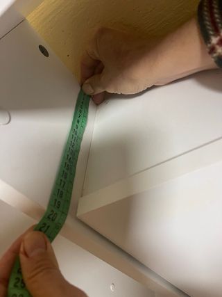 Mueble de almacenaje blanco