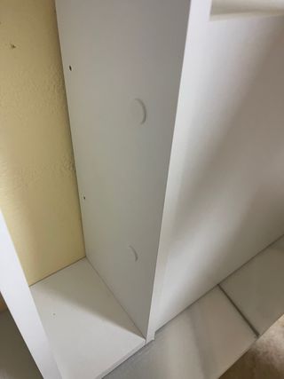 Mueble de almacenaje blanco