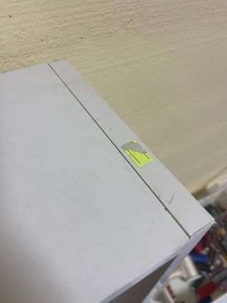 Mueble de almacenaje blanco