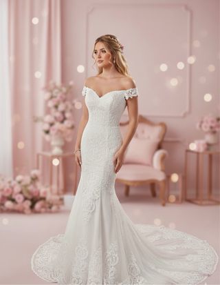 Vestido de Novia Sirena Talla S