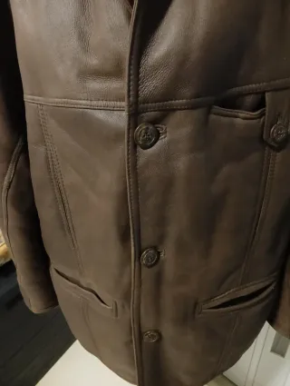 Montone uomo marrone