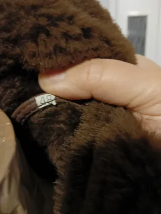 Montone uomo marrone