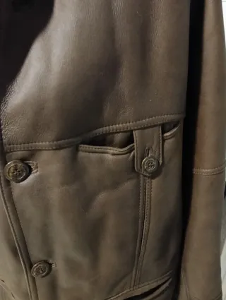 Montone uomo marrone