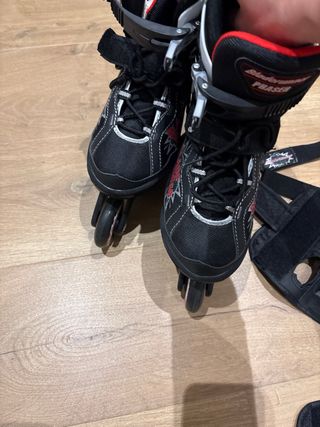 Patines en línea ajustables hasta 76 mm nuevos