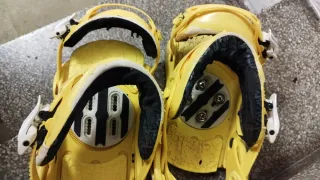 Fijaciones Flux Snowboard Amarillas