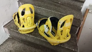 Fijaciones Flux Snowboard Amarillas