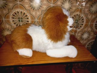 Vintage Cão de peluche Anos 80