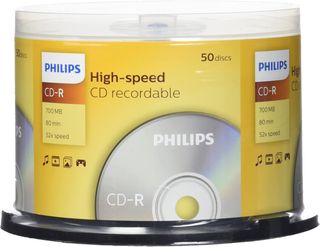 Philips CD-R CR7D5NB25/00 - CD-R vírgenes, 700 MB,