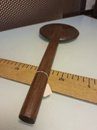 Herramienta panadero madera antigua