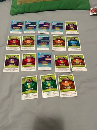Colección 17 Cartas Fútbol