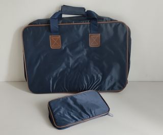 Bolso de Viaje con Neceser Azul
