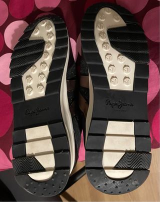 Zapatillas Pepe Jeans Mujer Negras y Marrones
