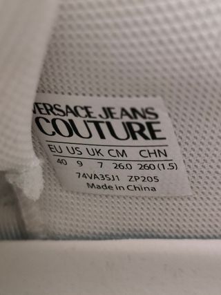 Zapatillas Versace Jeans Couture Talla 40