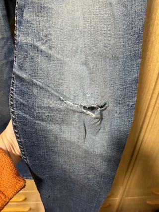 Jeans Hollister Hombre Azules