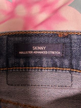Jeans Hollister Hombre Azules