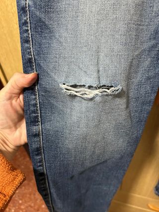 Jeans Hollister Hombre Azules