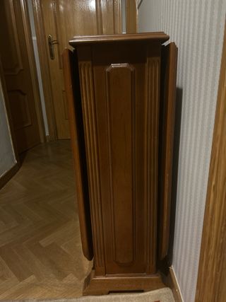 Mesa de comedor extensible de madera