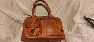 Bolso Piquadro Cuero Marrón