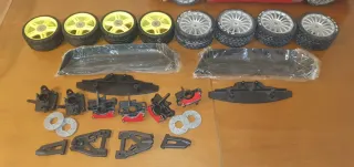 Coche radiocontrol Bycmo 1/7 Dodge Viper rojo