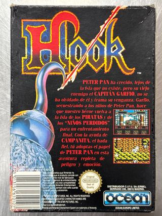 Hook, Nintendo NES