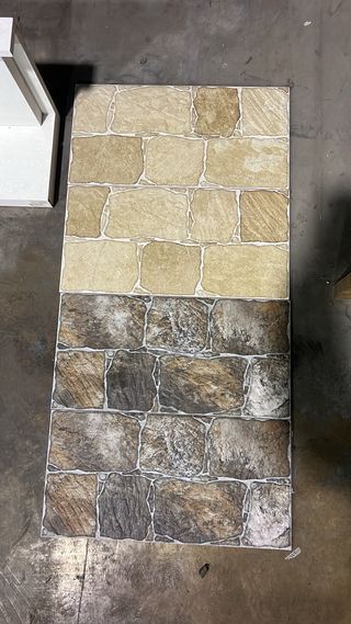 Azulejo imitación piedra 25x50 - Fachada