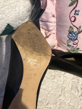 Zapatos de piel negros