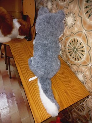 Vintage Cão de peluche Anos 80