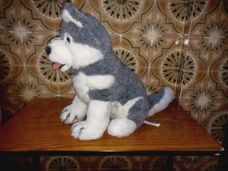 Vintage Cão de peluche Anos 80