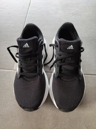 Zapatillas Running Adidas Galaxy 6 Negro/Blanco