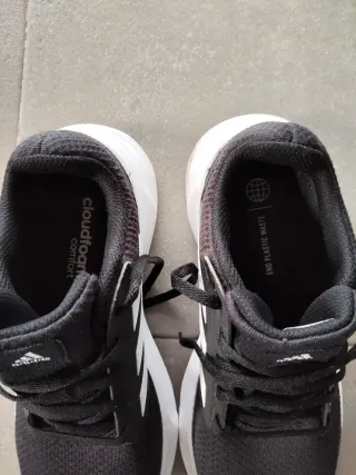 Zapatillas Running Adidas Galaxy 6 Negro/Blanco