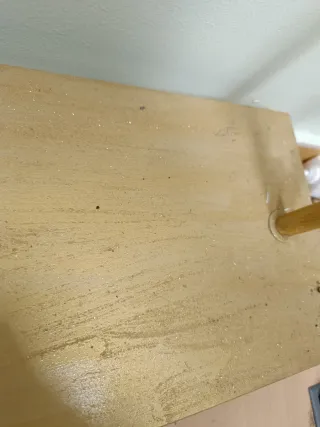 Burro perchero dorado