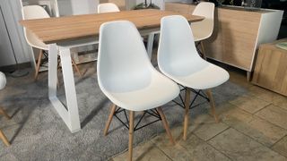 Mesa Comedor Madera y con 6 Sillas