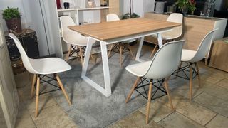 Mesa Comedor Madera y con 6 Sillas